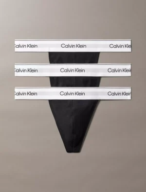 Icon Cotton Stretch 3-Pack Thong